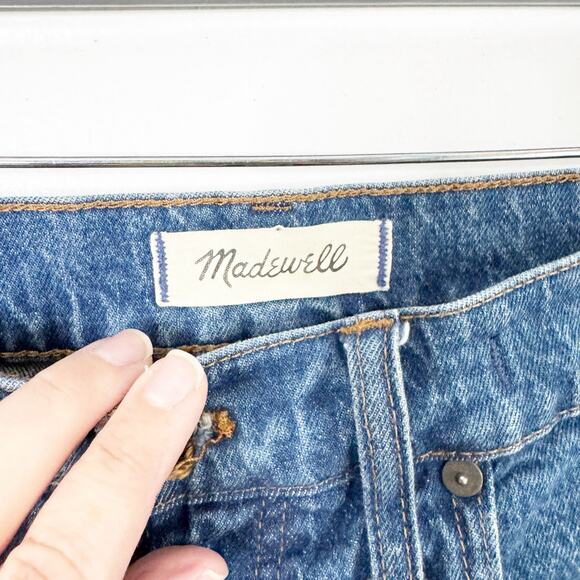 Madewell The Perfect Vintage Ankle Jean 90s Inspired Wash High Waisted Size 29 - Picture 4 of 12